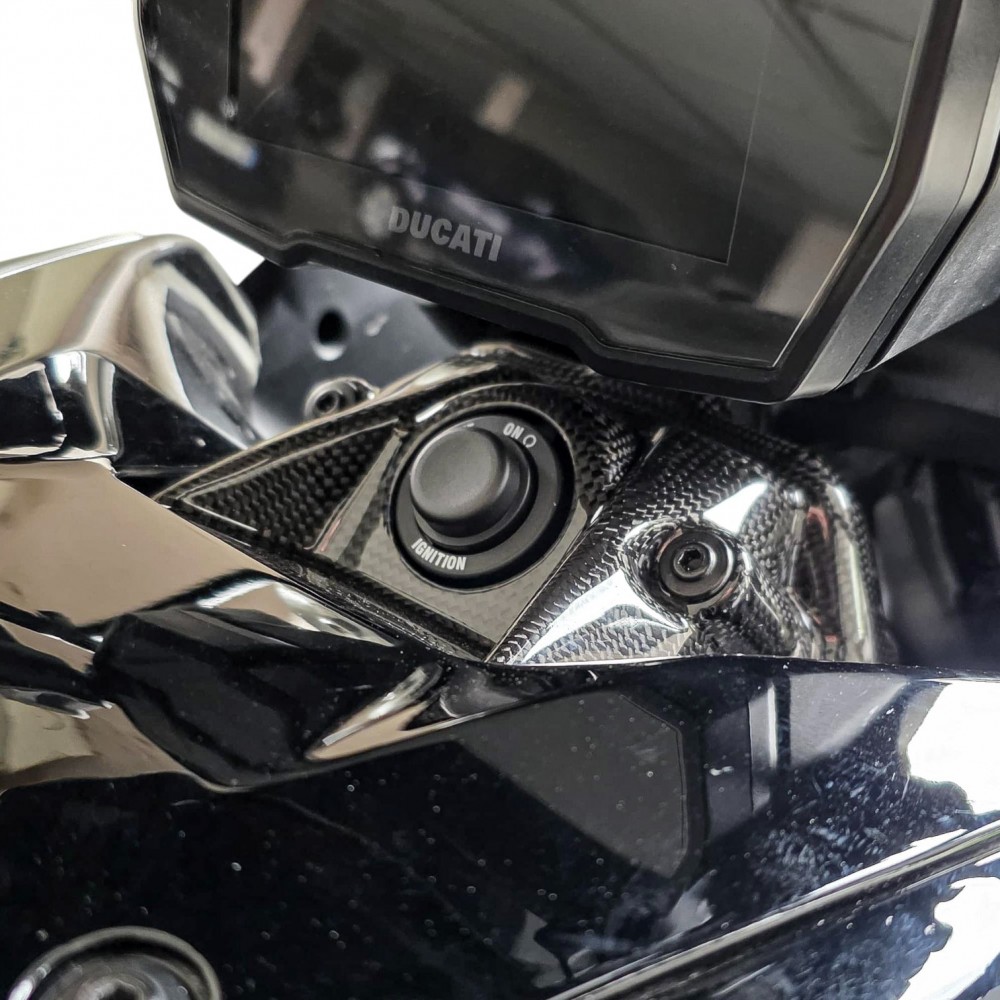 Ducati Diavel V4 Ignition Start Stop Key Cover