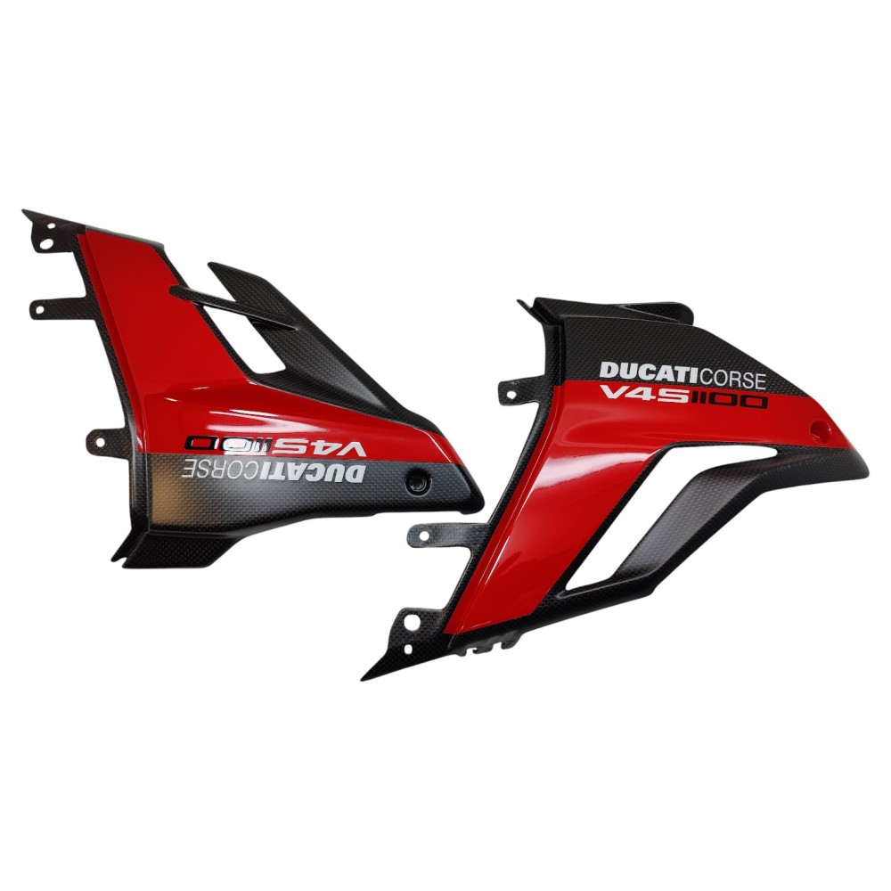 Ducati Streetfighter V4 Belly Lower Side Panels Custom Painted