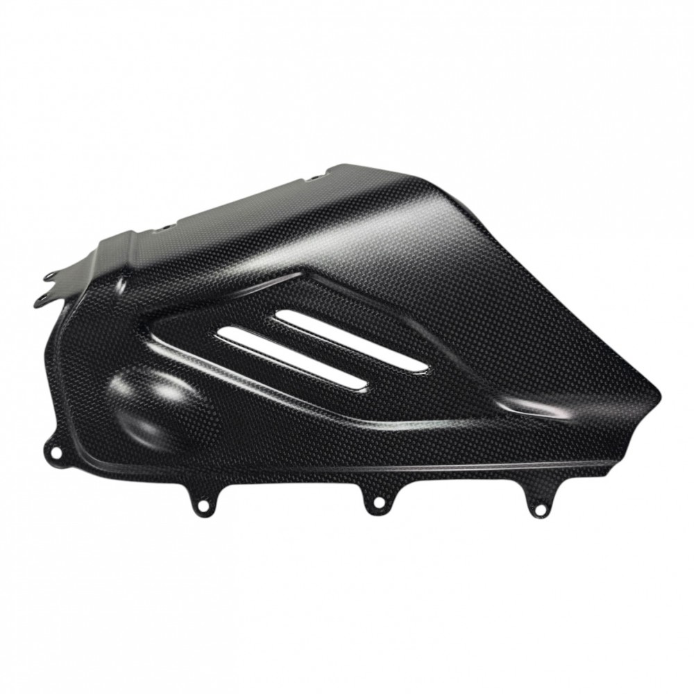 Ducati Panigale Carbon Fiber Akrapovic Belly Bottom Plug Exhaust Covers V4/V4S/V4R 2022-2024