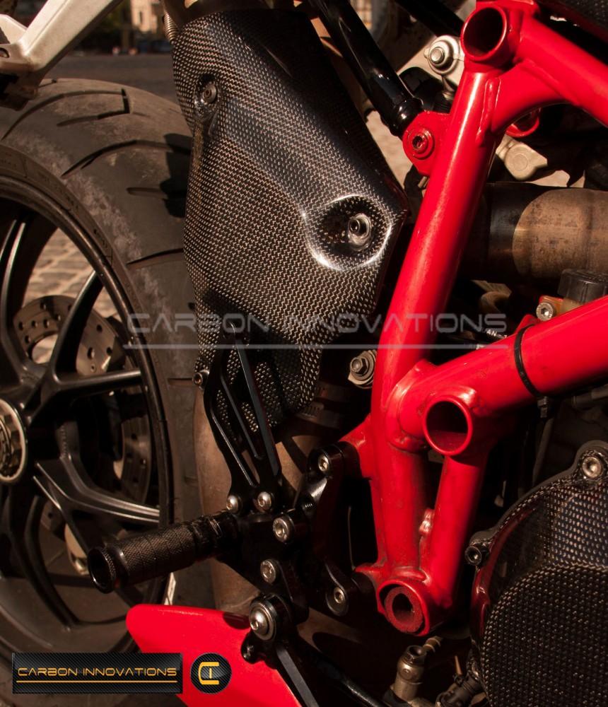 Ducati 848/1098/1198 Exhaust Heat Shiled Cover