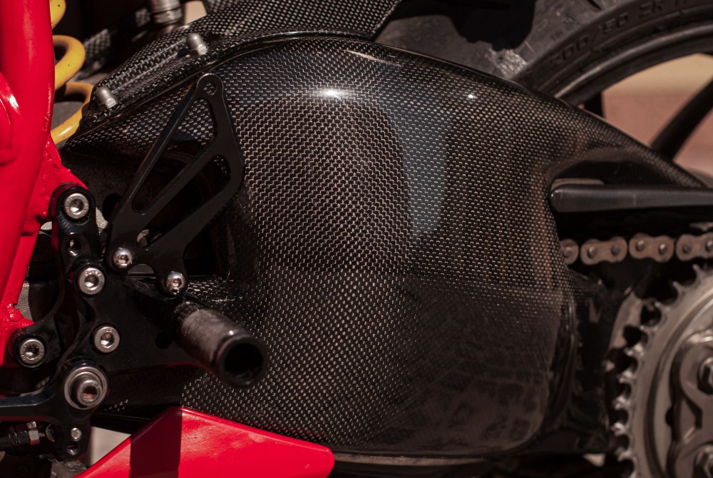 Ducati 848/1098/1198/Streetfighter Swingarm Guard Cover