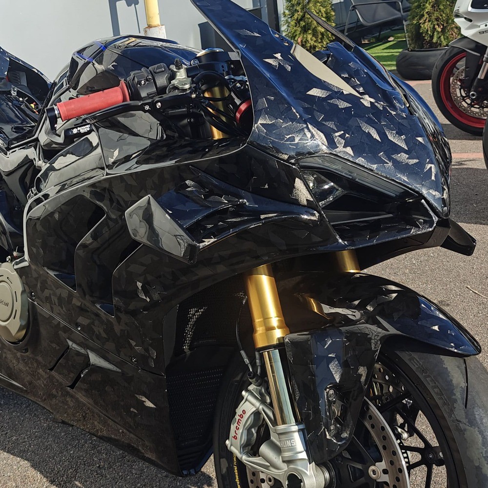 Ducati Panigale V4 Carbon Fiber Winglets Wings 2026 Superleggera Version
