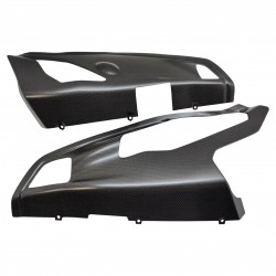 Ducati Panigale V4/V4R 2018-2022 Bottom Fairings Belly Pan Carbon Inserts Custom Kit