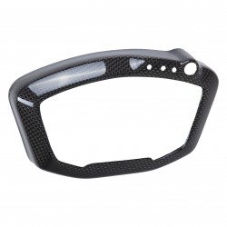 Gloss Carbon Fiber Upper Air Vent Dash Cover For Ducati 848 / 1098 / 1198 – 2-Piece Set