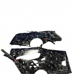 Ducati Panigale V4 Custom Termignoni Titanium Belly Pan Bottom Side Panels 2022/2024