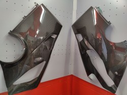 Ducati Panigale V4 Belly Pan Lower Side Panels for Akrapovič Exhaust