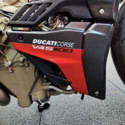 Ducati Streetfighter V4 Belly Lower Side Panels Custom Painted