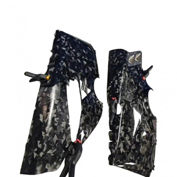 Ducati Panigale V4 Custom Termignoni Titanium Belly Pan Bottom Side Panels 2022/2024