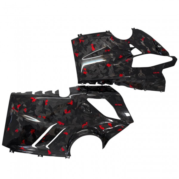 Ducati Panigale V4 Akrapovic Belly Pan Bottom Side Panels  2022/2024